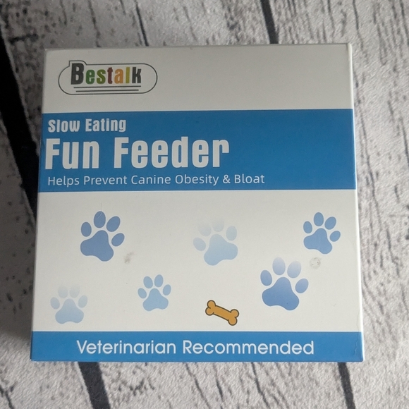 New Slow Feeder Insert, Blue Silicone - Picture 5 of 6